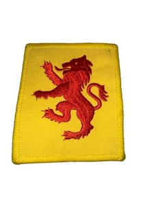 Royal Scots Dragoon Guards CO / Driver Tank Suit Patch Badge Worn Gulf War - Picture 1 of 3