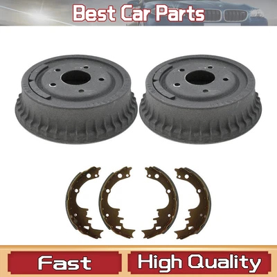 Se adapta a 68-72 Oldsmobile F85 1975 Oldsmobile Ome Kit trasero Tambores de freno Zapatas de freno Foto 1 de 3