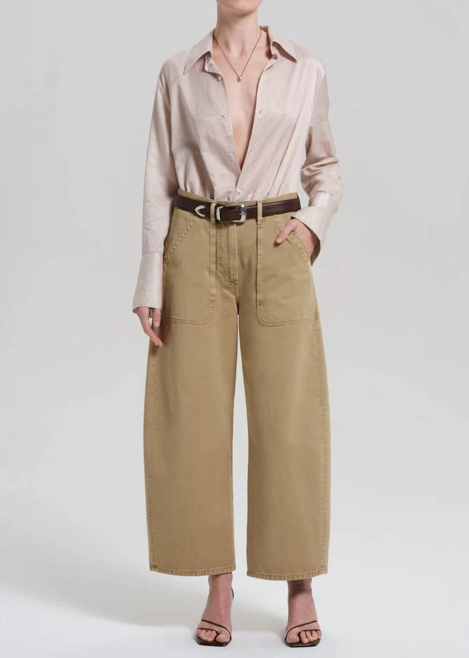 Citizens Of Humanity Ayla Cargo Crop Pants Gobi - Image 1 of 1