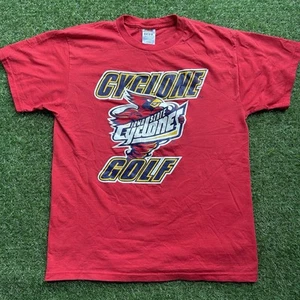 Vintage Iowa State Shirt Cyclone Golf University College M - Picture 1 of 6
