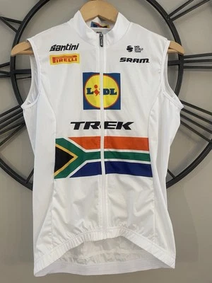 Lidl Trek Pro Team Issue Gilet Small Santini (NEW) - Image 1 of 4