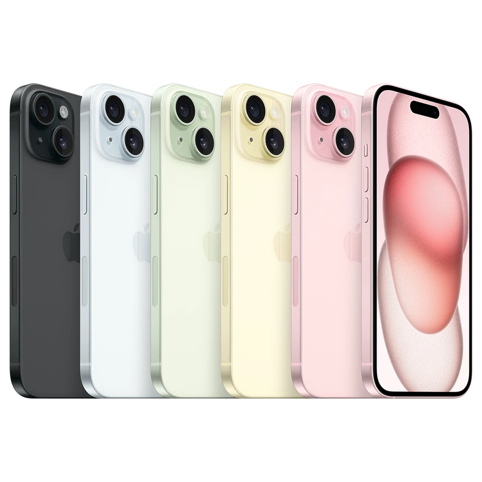 Nuovo Apple iPhone 15 Plus 5G 6GB+128GB/256GB Smartphone Sbloccato Dual SIM 48MP - Immagine 1 di 4