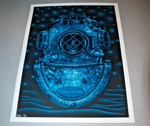 Póster serigrafiado Jack White 2015 Columbus Todd Slater edición Show 270 firmado - Imagen 1 de 2