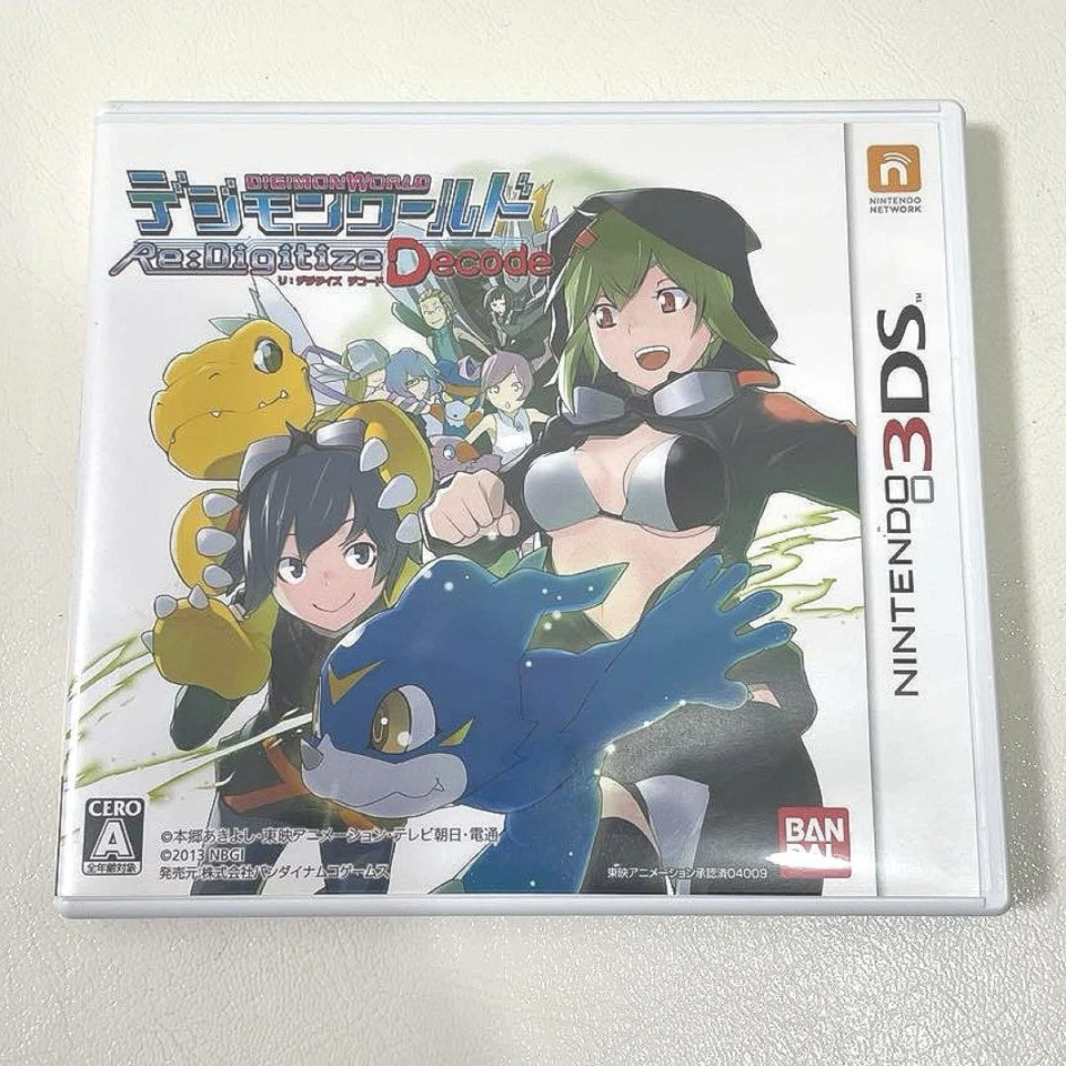 Digimon World Re Digitize Decode Nintendo 3DS Game Cartridge Boxed Japan Import - Image 1 of 4