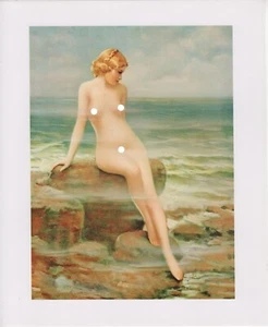 "NACKTDRUCK / MAID OF THE NEBL / TOMAREK / 1936 / 10"" X 12"" / MEERES - Bild 1 von 1