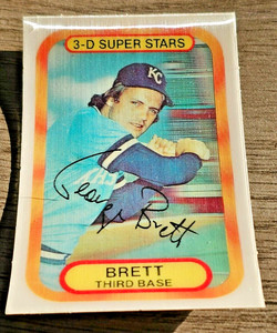 1977 Kellogg's 3-D Super Stars George Brett #6 HOF