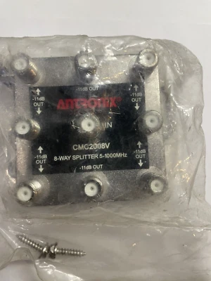 ANTRONIX CMC2008V 8-Way Digital Splitter 5-1000MHz -11DB OUT - Image 1 of 2