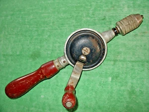 VINTAGE STANLEY 100 PLUS No.610 EGGBEATER HAND DRILL MADE IN USA - Picture 1 of 8
