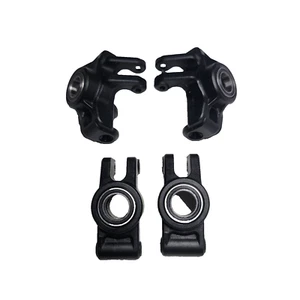 Arrma Typhon Grom 1/18 Steering Knuckles Hubs Bearing Carriers Granite ARA330807 - Picture 1 of 5