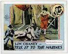 Tell It To The Marines Poster Left Border Lon Chaney Sr 1926 1 Old Movie Photo