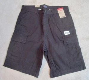 Pantalones Cortos Carga LEVI’S Carrier Ripstop 9” Para Hombre Negros Talla 33 - Imagen 1 de 2