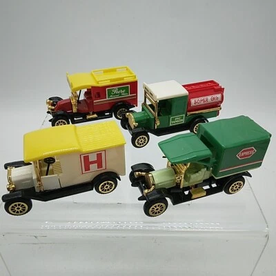 Винтажные модели грузовиков Reader's Digest x4, литые и пластиковые, модели 501-504 - Изображение 1 из 4