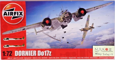 AIRFIX 1:72 Dornier Do17Z Luftwaffe Bomber w/Cartograf Decals Kit No.:A05010 - Image 1 of 4