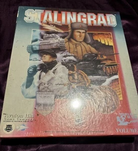 Stalingrad (MS-DOS, 3.5", 1.44 Floppy) (Avalon Hill, 1994) (In original shrink!) - Picture 1 of 5