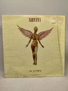 Nirvana - In Utero, 1993 1st Press Special Limited Edition Clear Vinyl LP - Foto 1 di 12