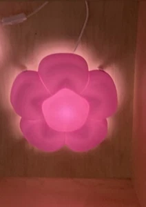 Ikea UPPLYST Flower LED Wall Lamp Lilac For Kids - Picture 1 of 1