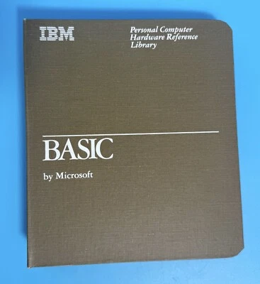 IBM BASIC By Microsoft Version 1.10 1982 6025010 6025013 - Image 1 of 4