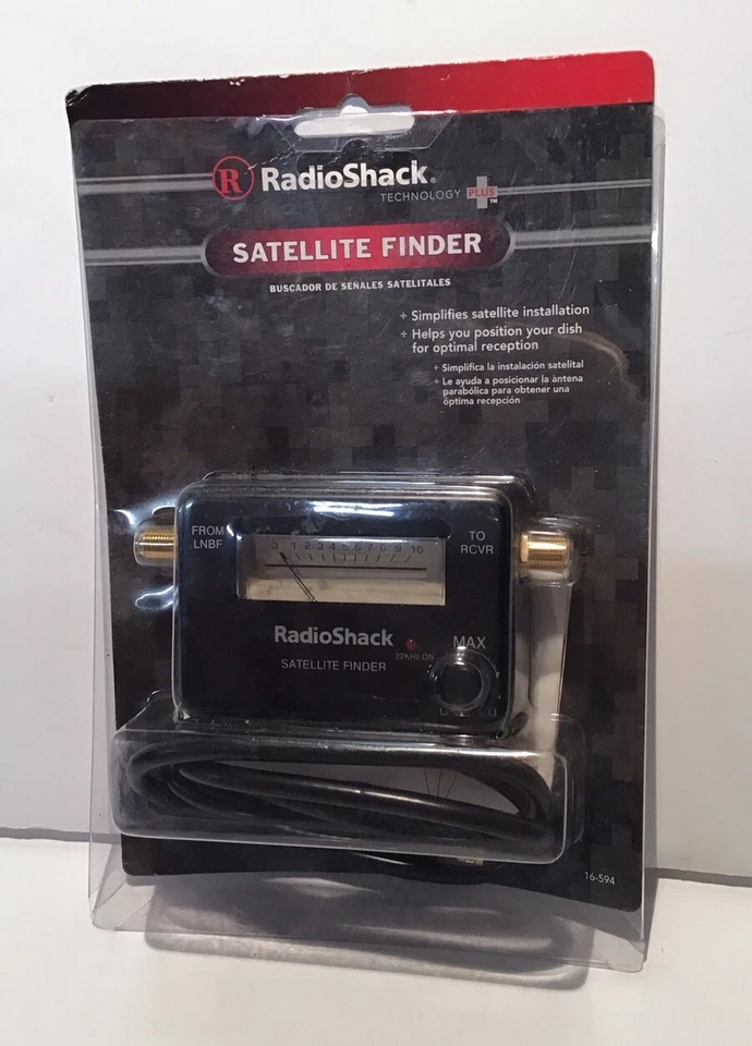 RadioShack Buscador de Satélites Optimizador de Recepción P/N 16-594 NOS Rcvr Lnbf Tech (K) Foto 1 de 4