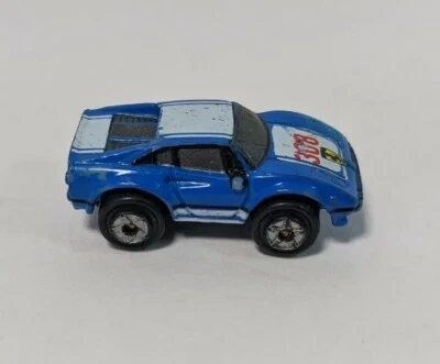 Micro Machines 1987 Galoob Ferrari 308 Blue with White Pin Stripe - Image 1 of 4