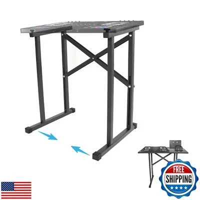 Sardoxx Verstellbarer DJ Ständer Tragbar Audio Mixer Ständer Abgewinkelt Faltbar DJ Tab - Bild 1 von 4