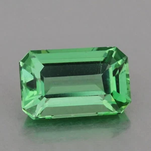 Video_1.91cts_Natural Apatite_Madagascar_Vivid Grass Green Hue_Emerald Cut_B366 - Picture 1 of 2