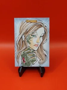 2014 Witchblade Collector Cards, Sketch Art Card by MJS - Picture 1 of 2