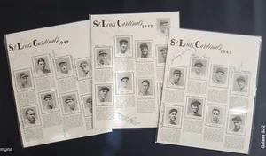 1942 St. Louis Cardinals World Series Champs signed Mort Cooper, Musial +9 team - Picture 1 of 17