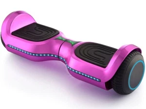 MotoTec Hoverboard 24v 6.5in Wheel L17 Pro Pink UL Certified Speed 6+ mph w/LED - Picture 1 of 1