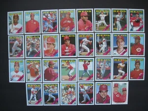 JUEGOS DE EQUIPO REDS Your Pick 1984-88-89-2022 Topps Fleer Donruss UpDeck tarjetas de puntuación - Imagen 1 de 34
