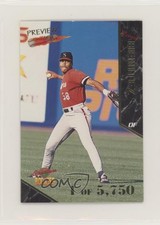 1995 Signature Rookies Old Judge Preview '95 /5750 Yamil Benitez #6 Rookie RC