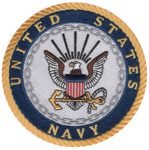 Navy Crest Patch