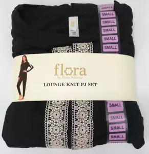 Conjunto de pijama tejido salón de lujo 2 piezas pequeño manga larga informal cómodo nuevo con etiquetas - Imagen 1 de 8