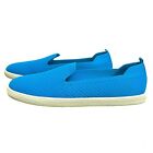 Vince Camuto Sport Blue Cabreli Slip On Textured Fabric Washable Shoes 9 Wide 9W