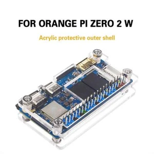 Für Single Board Pi Zero 2 W Acrylgehäuse Transparente O5 L5E9 Hot J8C6 Y8C0 - Afbeelding 1 van 14