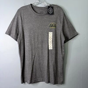 St. John's Bay Grey Coal Creek Angeln Heathred Grau Grafik T-Shirt Herren Gr. S - Bild 1 von 12