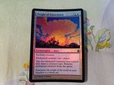 1x Weight of Conscience | FOIL | Morningtide | MTG Magic Cards