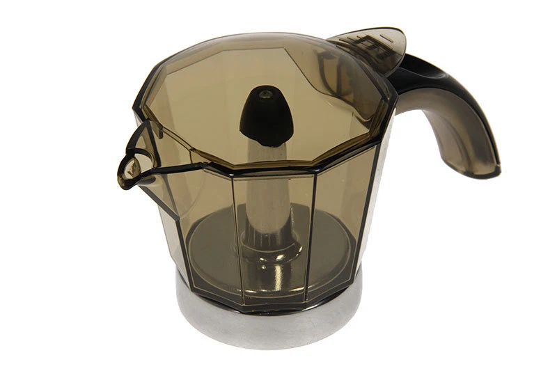 DELONGHI CARAFFA  COPERCHIO TRASPARENTE 4 TAZZE CAFFETTIERA ALICIA EMK4 EMK42 - Immagine 1 di 1
