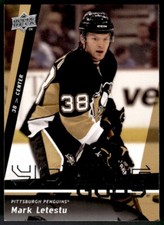 2009-10 Upper Deck Young Guns Mark Letestu Rookie Pittsburgh Penguins #486