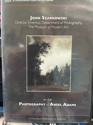 John Szarkowski Speaking of Art Series Photography of Ansel Adams (DVD) RARE OOP - Image 1 of 2