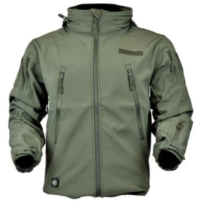 JS-TACTICAL JW-V GIACCA SOFTSHELL SHARK SKIN OD SOFTAIR ANTI-VENTO E ANTI-ACQUA