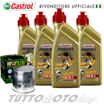 CASTROL - HIFLO Tagliando BMW R 850 R 1999-2006 / Kit Olio Castrol 15W50 + Filtro R850