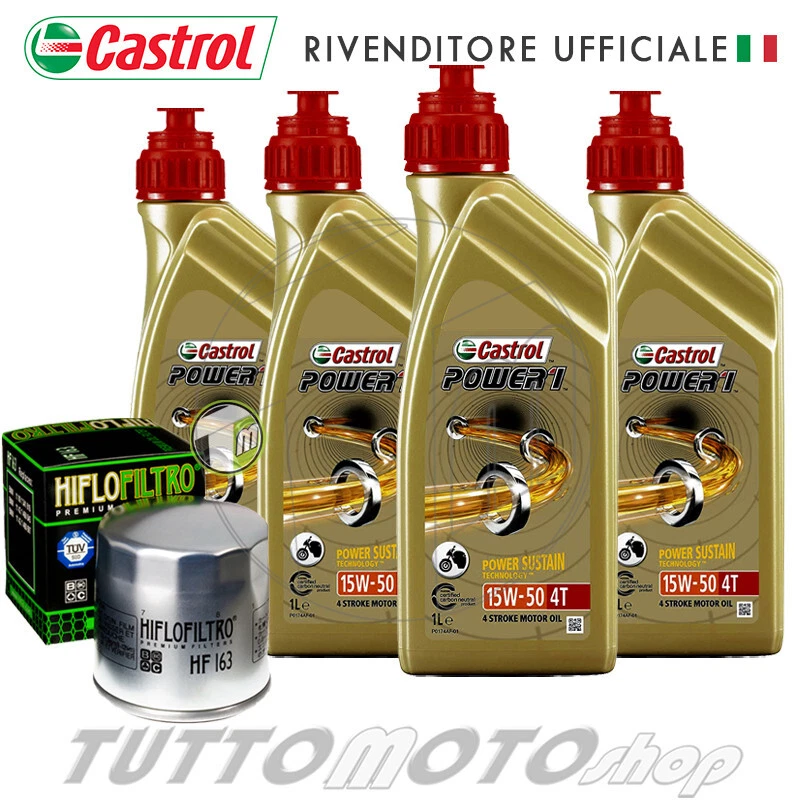 CASTROL - HIFLO Tagliando BMW R 850 R 1999-2006 / Kit Olio Castrol 15W50 + Filtro R850