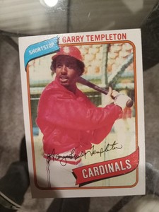 1980 Topps - #587 Garry Templeton