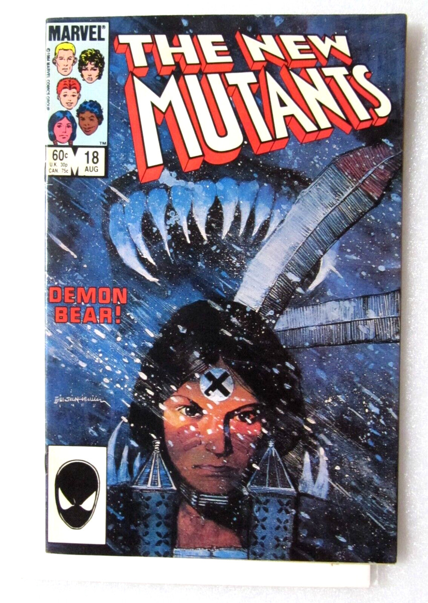 New Mutants #19 デーモンベア登場回 アメコミリーフ X-MEN New Mutants #19 デーモンベア登場回 アメコミリーフ X-MEN