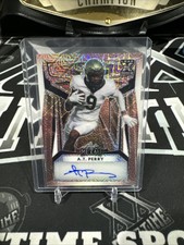 A.T. Perry 2023 Leaf Metal #'d 1/5 Auto - Rookie Wake Forest / Saints