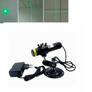 Impermeabile 520nm 30/50/80/135mw Modulo diodo laser verde punto linea croce 22*100 - Foto 1 di 7