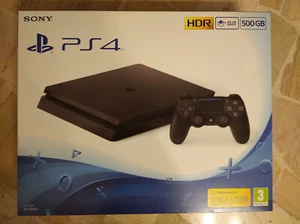 Sony PlayStation 4 Slim 500GB Console - Nera - Foto 1 di 3