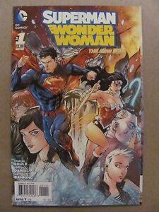 Superman Wonder Woman #1 NEUF 52 DC Comics 2013 Series 1ère impression 9,6 presque comme neuf +