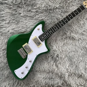 Custom Meteora Electric Guitar Green H-H Pickups Rosewood Fretboard Dot Inlay - Picture 1 of 8