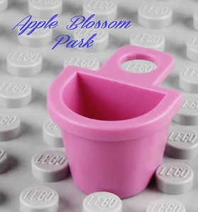 NUEVO Lego Minifigura Mujer CESTA ROSA Belville Niñas Amigas Alforja Bolso con Cubo - Imagen 1 de 1